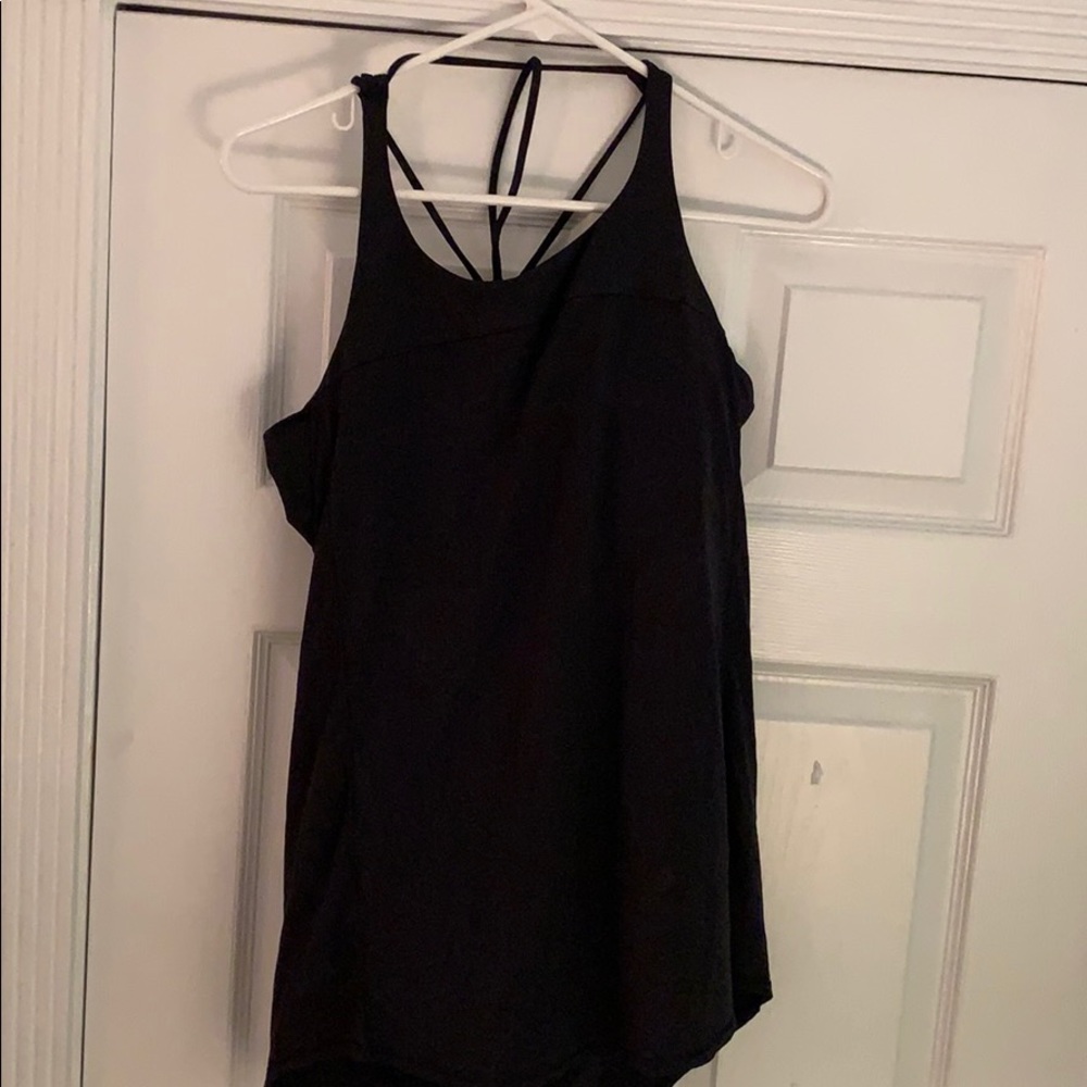 lululemon top/ built in sports bra
